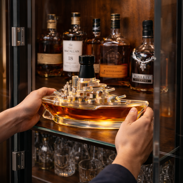 Whisky Láhev - Námořní Edice