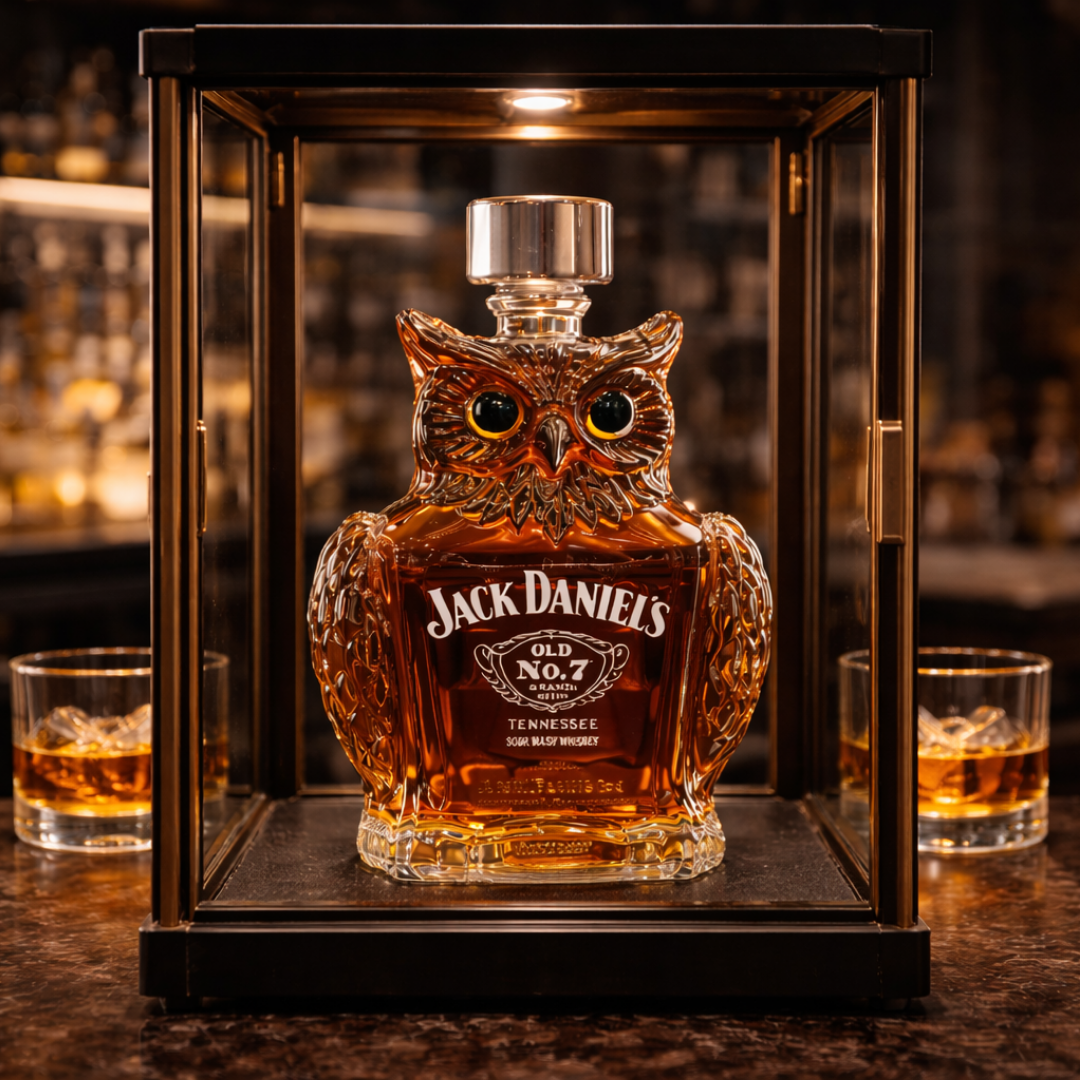 Whisky láhev - Edice Sova