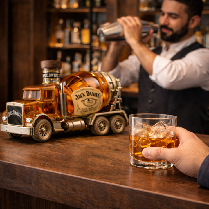 Jack Daniel's Whisky Láhev - Truck Edition