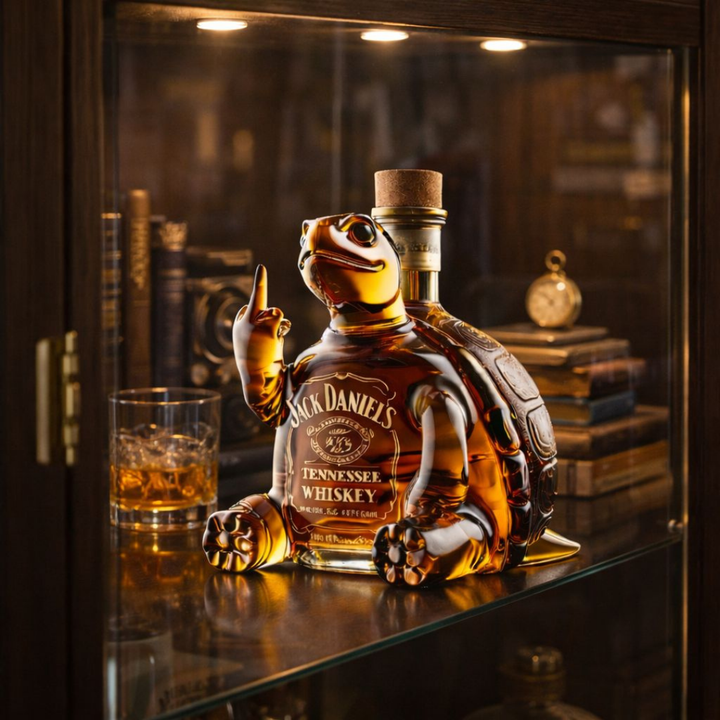 Jack Daniel's Whisky Láhev - Turtle Edition