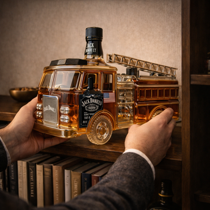 Whisky láhev Jack Daniel's - Edice hasiče