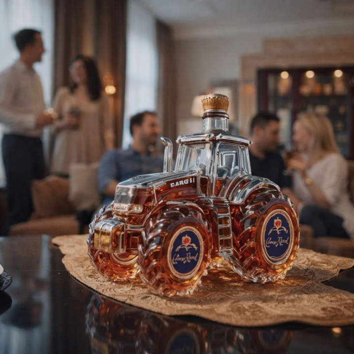 Whisky láhev - Speciální edice Traktor