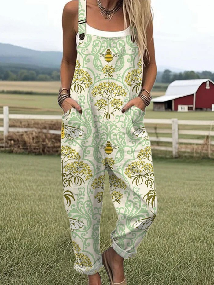 Jumpsuit Honeybee Bloom