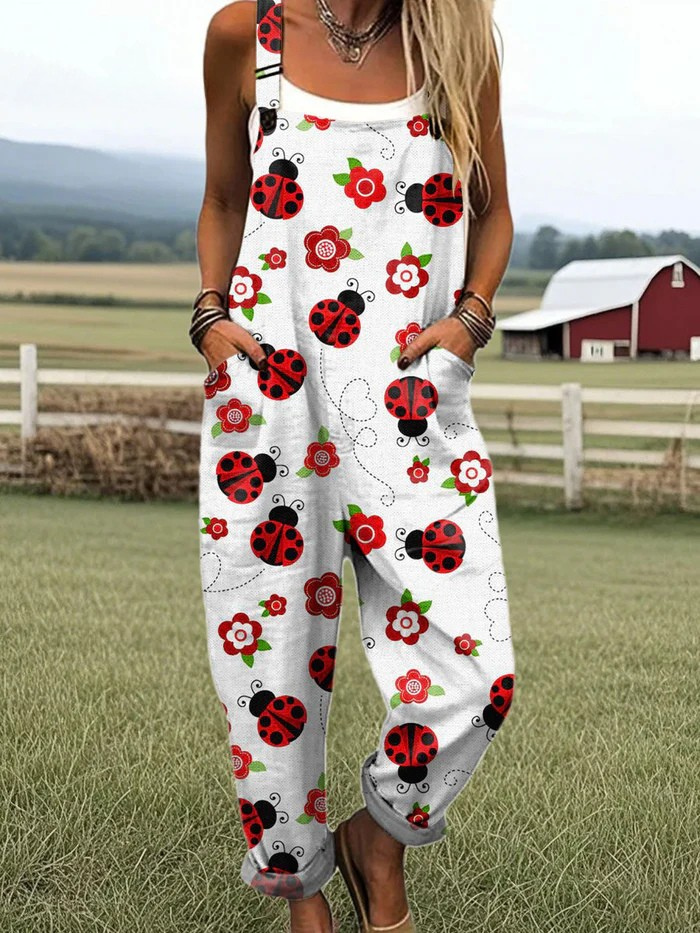Overal Ladybug Lane