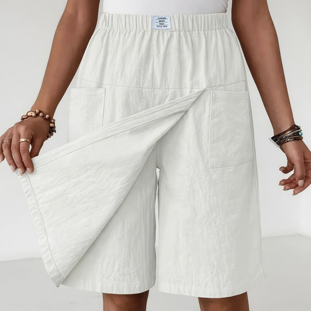 Libertine™ - Skort s elastickým pasem a kapsami pro aktivní svobodu