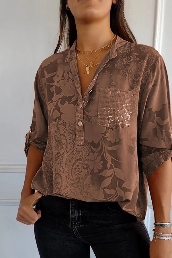 Pauline | Elegantní Top s Flitry