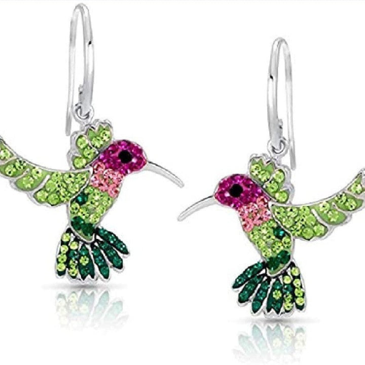 Barevné náušnice Hummingbird Sparkle