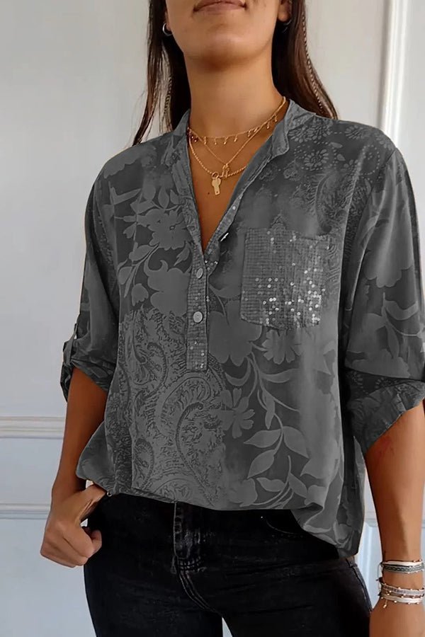 Pauline | Elegantní Top s Flitry