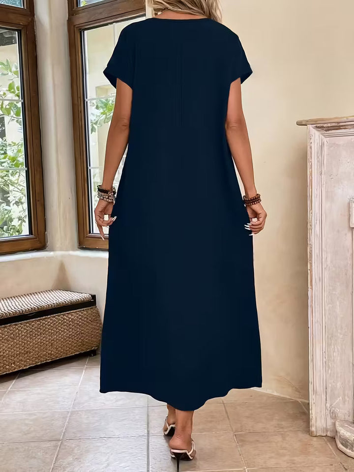 Margaux™ — Elegantní a minimalistická dlouhá šaty