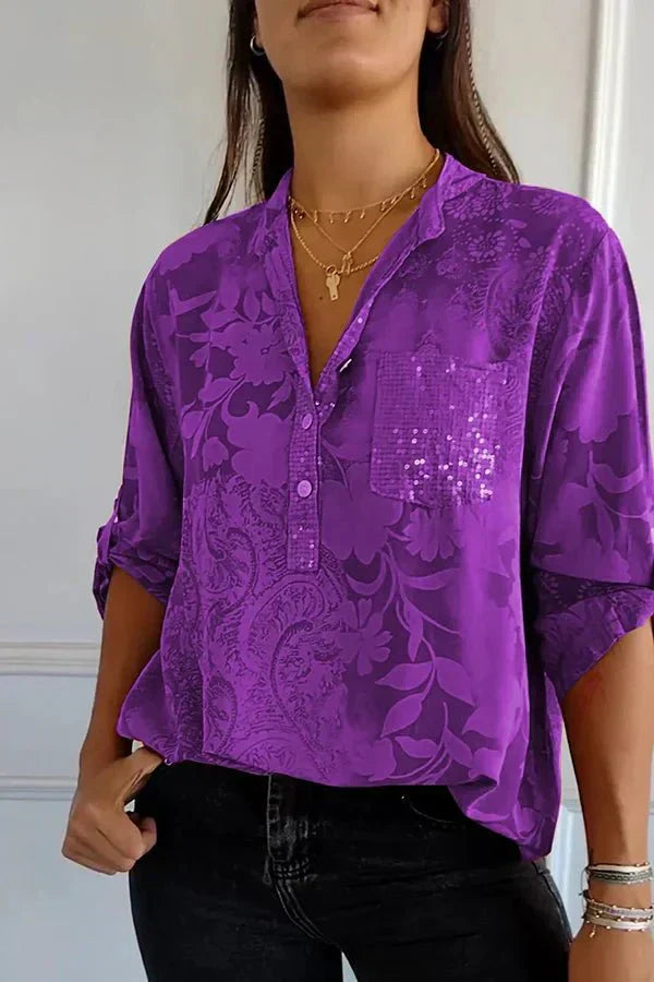 Pauline | Elegantní Top s Flitry