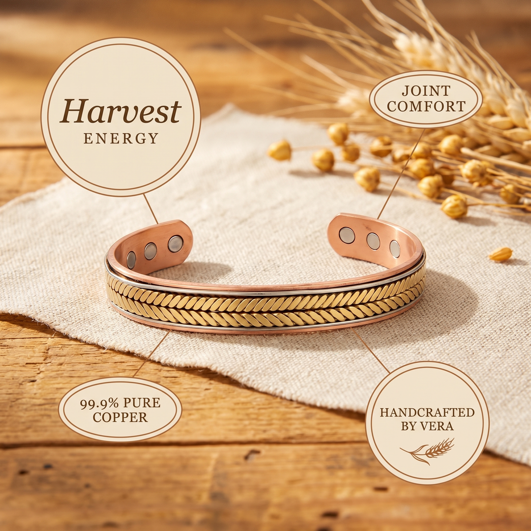 Vera's Harvest Měděný Náramek