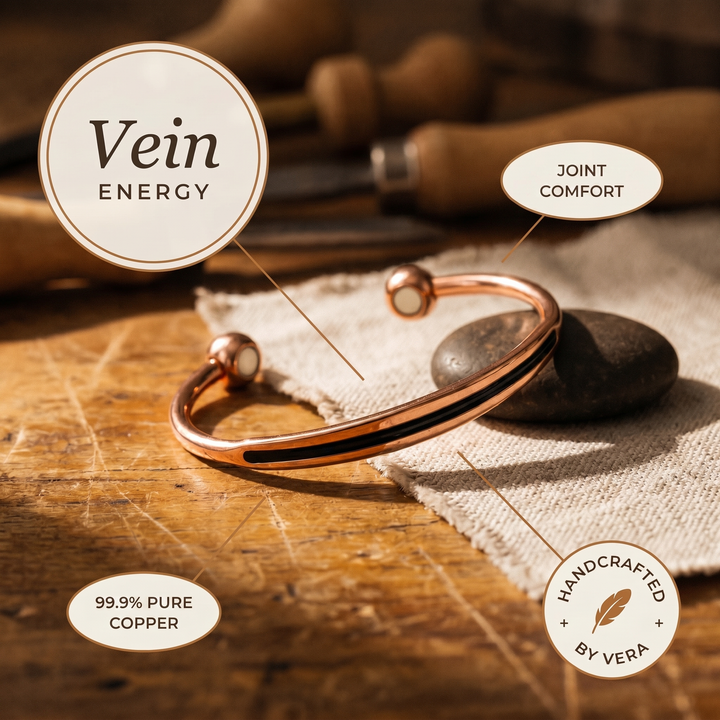 Vera's Vein Měděný Náramek