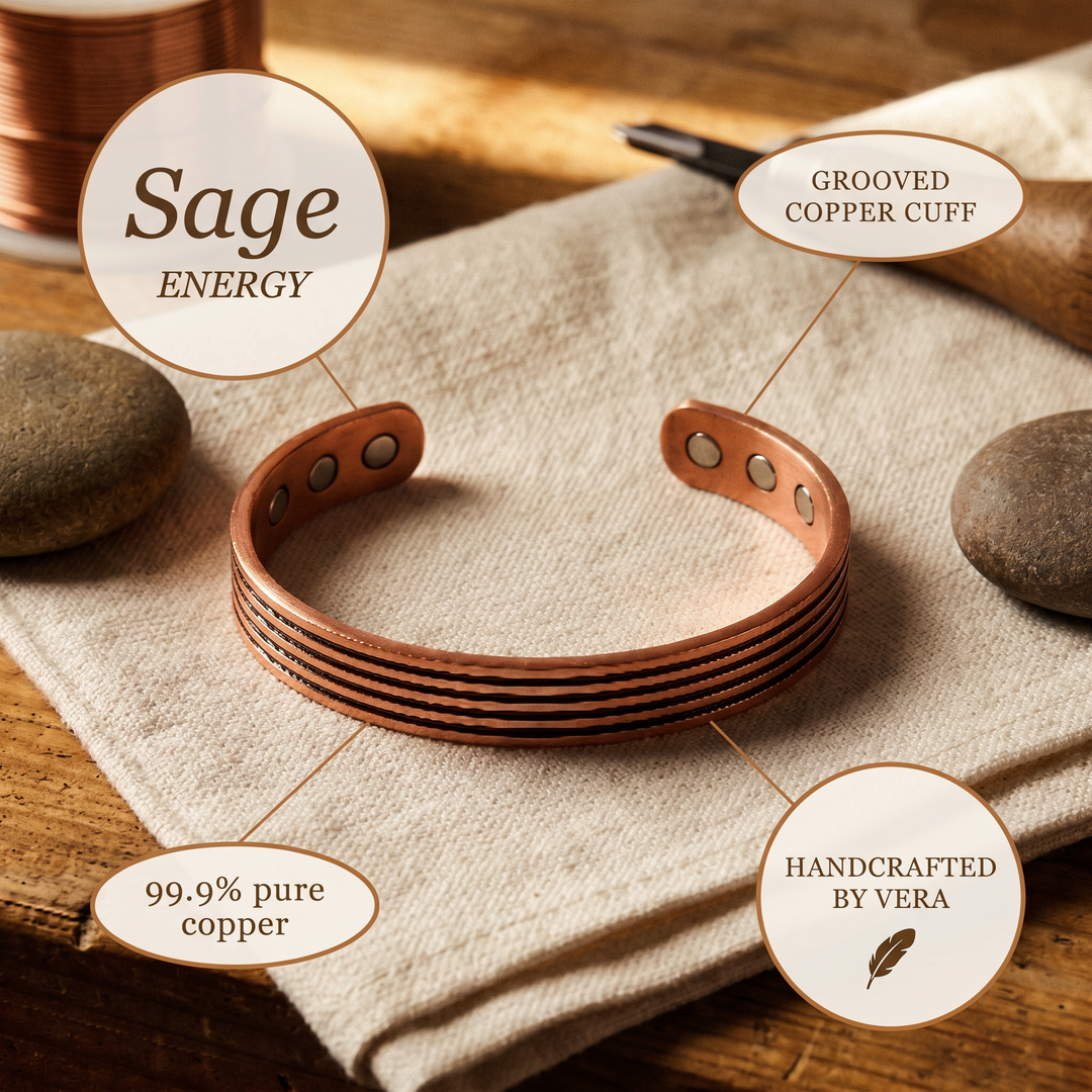 Náušnice Vera's Sage Copper