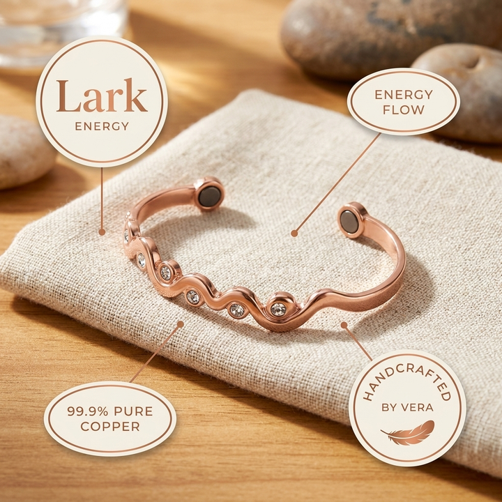 Vera's Lark Měděný Náramek