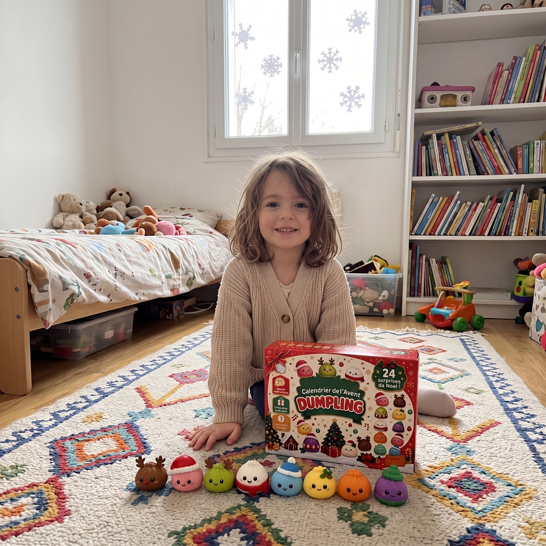 Adventní kalendář – 24 squishy knedlíčků