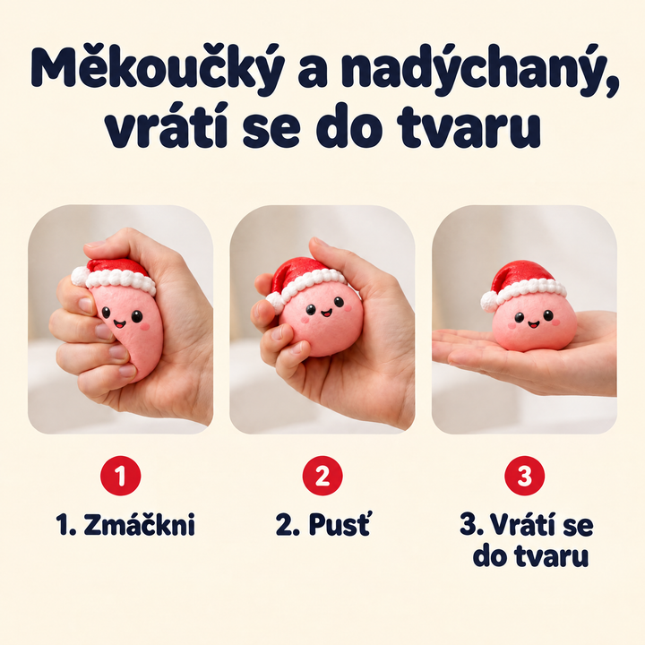 Adventní kalendář – 24 squishy knedlíčků