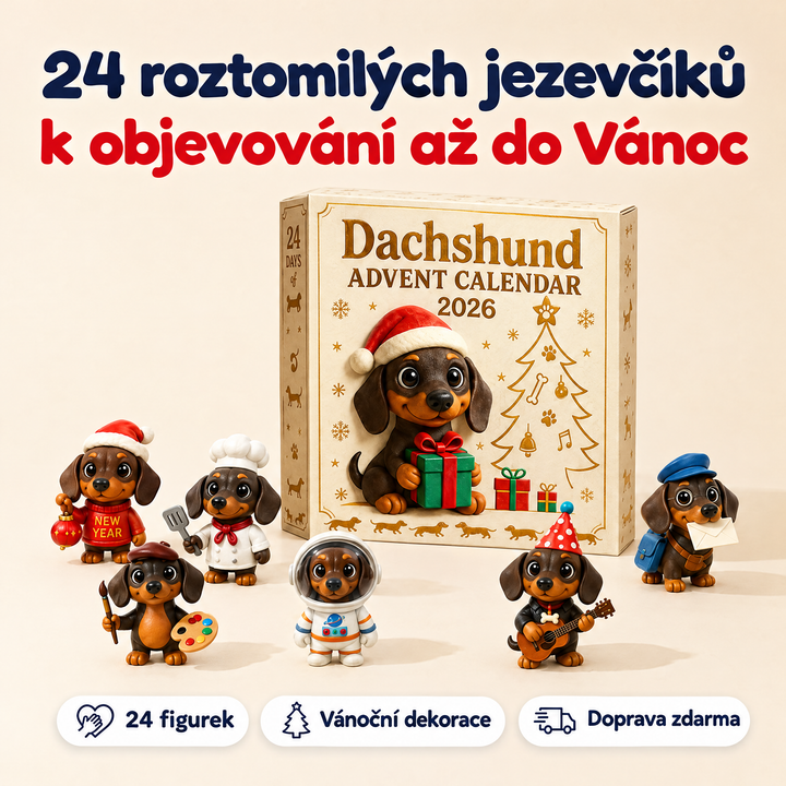 Adventní kalendář – 24 jezevčíků