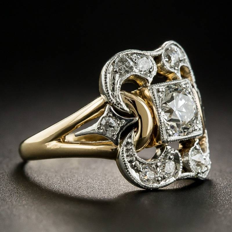 Radiance – Vintage prsten s zirkonem