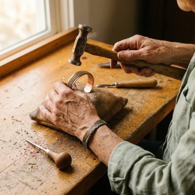 Měděný náramek Vera’s Forge